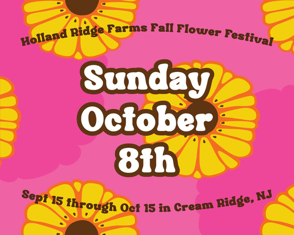 Fall Flower Festival - Sunday 10/8